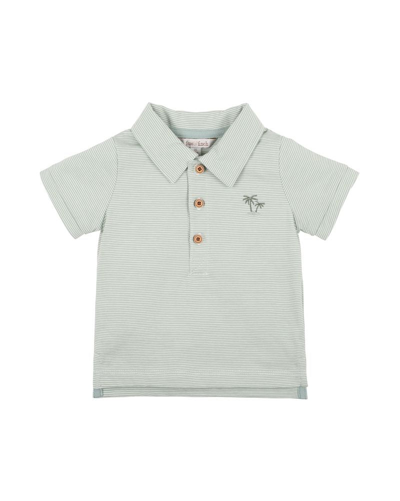 Savanna Palm Polo Tee