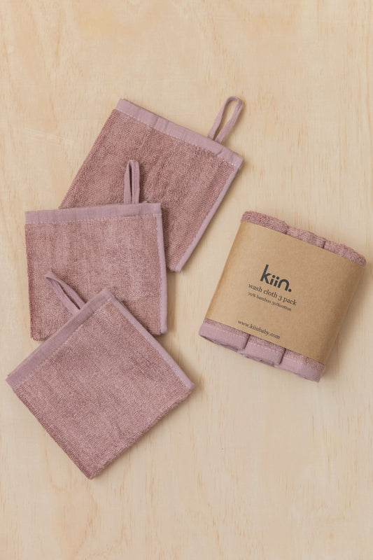 Wash Cloth 3pk Heather